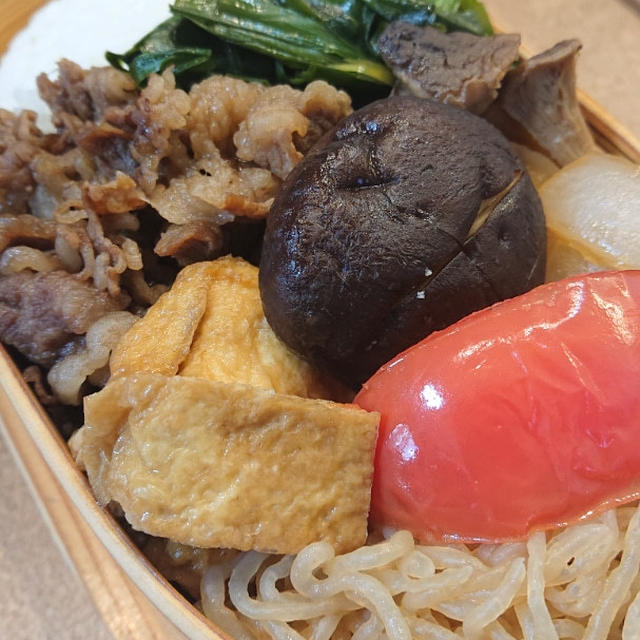 牛小間すき焼き弁当