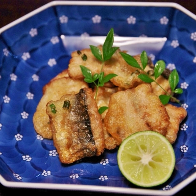 秋刀魚の竜田揚げ