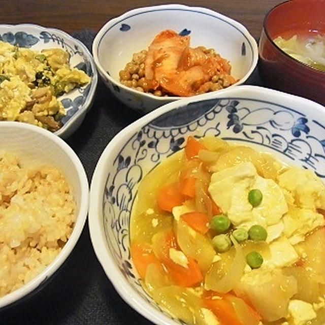 レシポで節約　＆豆腐とムネ肉のカレー煮