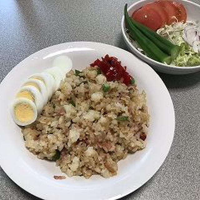 ガーリックバターライス醤油味