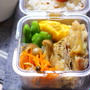 蒸し鶏のヘルシー弁当｜植木鉢の空芯菜と種まきレタス