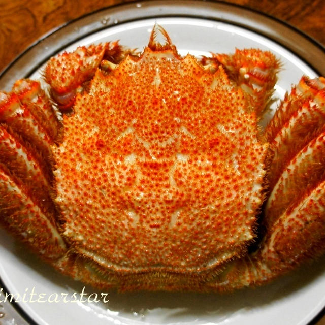 嬉しい頂き物　　北海道の「カニ・サーモン」