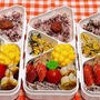 6月13日＊間違いない！！！焼肉炒めで今週最後のお弁当♩♩♩