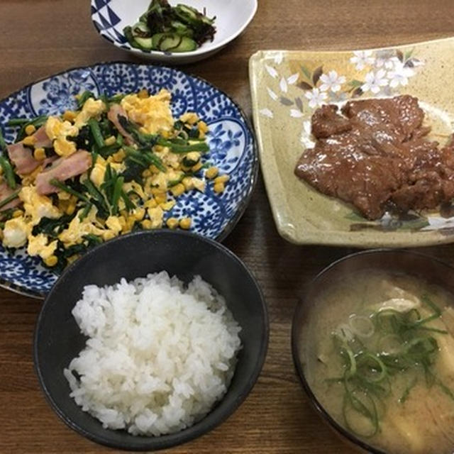 いつかの晩御飯～