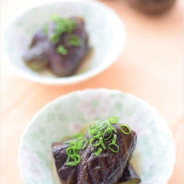 長茄子の煮浸し