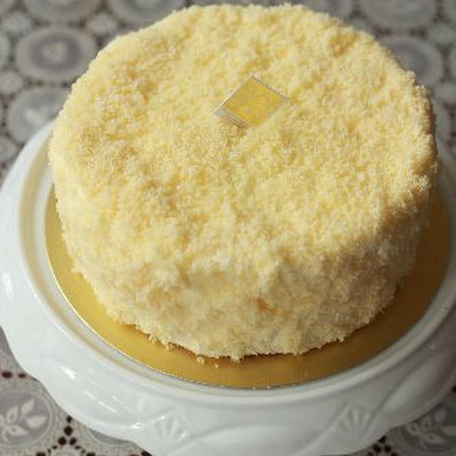 二層のチーズケーキ