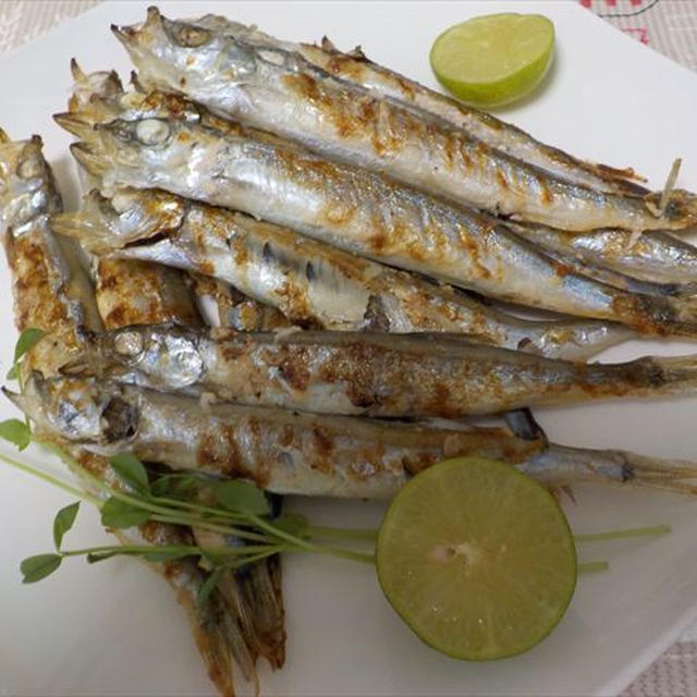 ししゃものフライパン焼き・クッキングシート使用で簡単料理