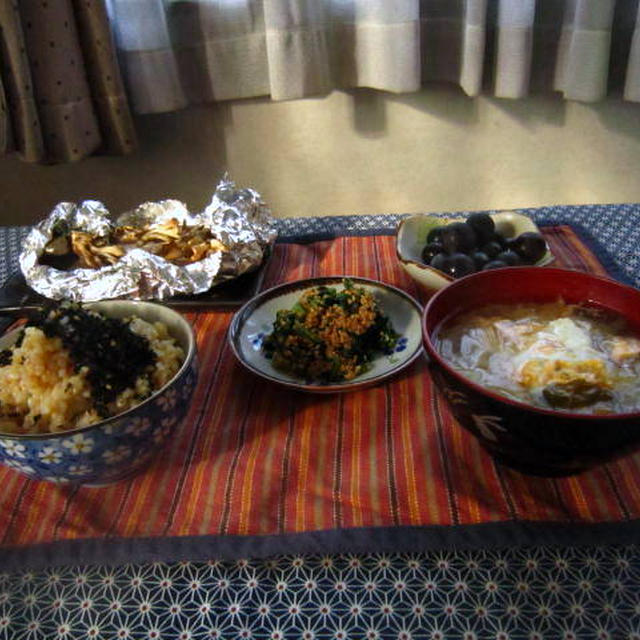 朝ごはん　９月３日（金）