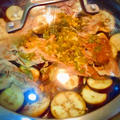 豚肉と茄子の蒸し焼き