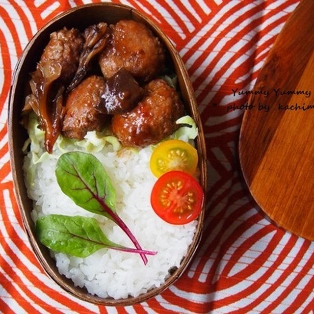 手抜き～５分で完成お弁当。
