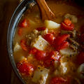 牛すじと大根のトマトスープ煮