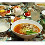 トムヤムクンラーメンとガイ ヤーンで「タイ風晩ごはん」♪