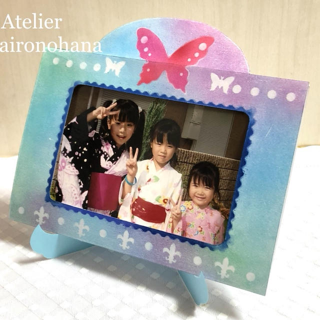 8/9＠堺市夏休み親子ワクワクコラボ♡「フォトフレームでパステルアート&ナン作り&親子写真撮影会