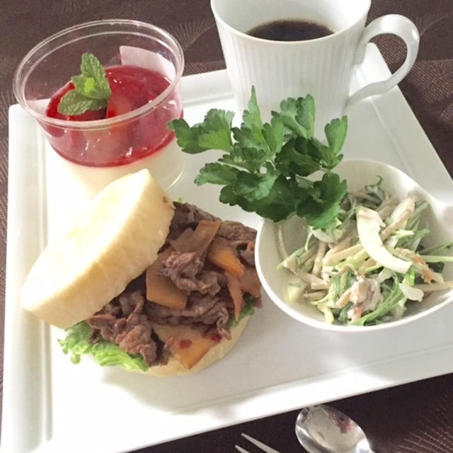 筍バーガー♫