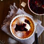 紅茶の茶葉入りドイツ風パンケーキ・ベリーソース