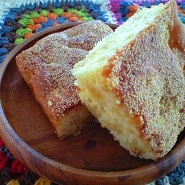 栗とけしの実のパウンドケーキ☆
