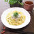 見た目から想像できない、とびっきりの香りと味。本格和パスタ『しその実しらすスパゲティ』