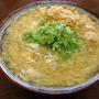 お昼に「けいらんうどん」