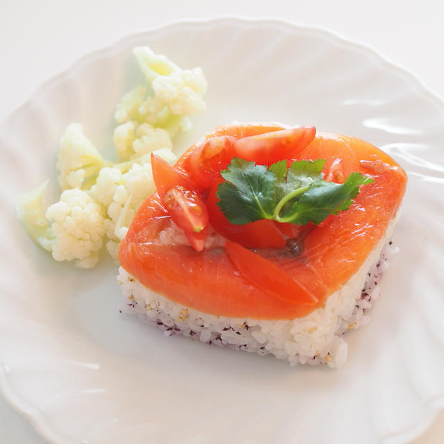 ひな祭り押し寿司ケーキレッスン
