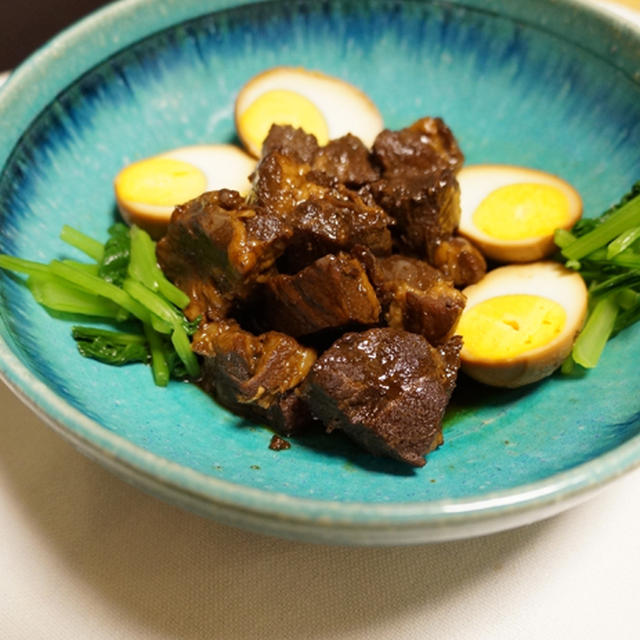 圧力鍋でカンタン・・・豚の角煮