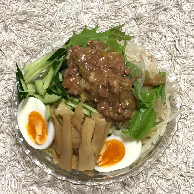 【楽チンごはん】リレーで簡単ご飯☆つけ麺からのリレーレシピ第三弾☆野菜たっぷりジャージャー麺