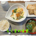 野菜たっぷりの【桜海老卵の野菜あん】とその他の定食♪