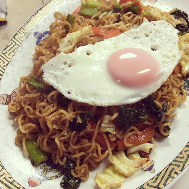 乾麺焼きそば~