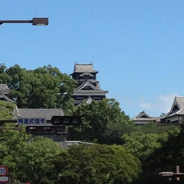 熊本の街　熊本城＆熊本市交通局のユニークなとりくみ　