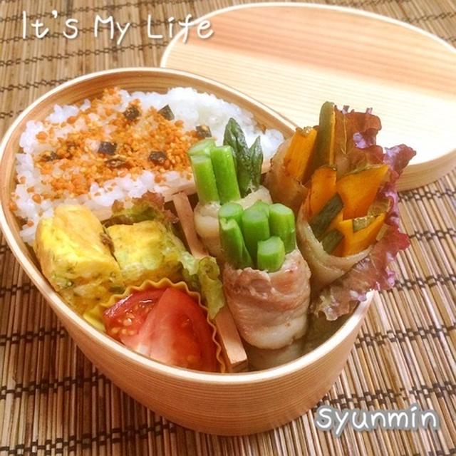 2014/05/13弁当　曲げわっぱ！キュン！お弁当★クッキング