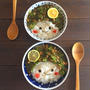 めかぶ納豆オクラ＊デコ丼