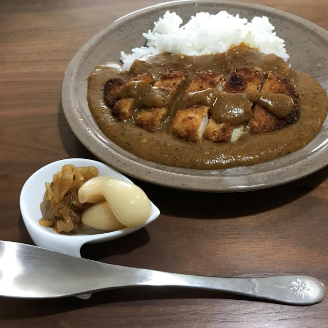 リメイクで100点満点カツカレー ♪