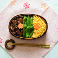 【和風おもてなし】わっぱ弁当♡やきとり缶で大人の３色弁当♪ズボラ簡単調理でもシブい美味しさ！