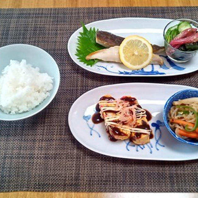 自宅待機の副産物☆たこ焼き風玉子焼き♪☆♪☆♪