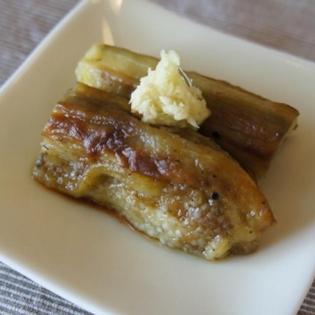 今日は，「焼きナス」です！