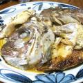 [主菜]　鯛かぶと・ローストクミン、ローズマリー風味