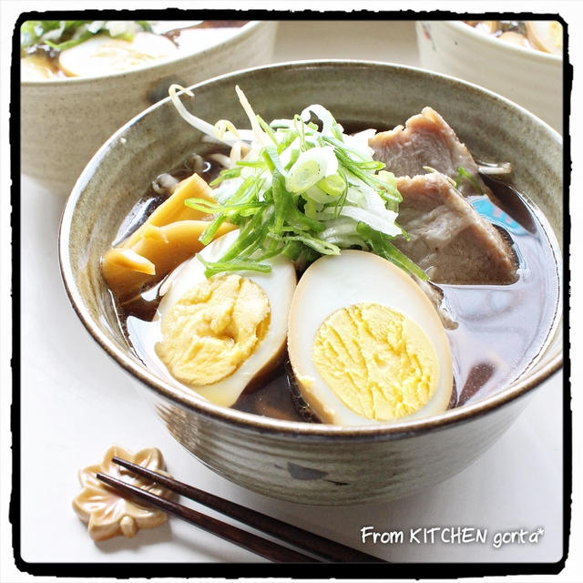 特製味たまご入りラーメン♬