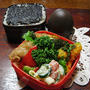 鶏の甘酢漬け・南瓜のマヨ炒め・・・海苔弁当♪