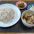 わんこ蕎麦をもらっちゃった☆鶏肉つけ麺蕎麦♪☆♪☆♪ by みなづきさん