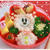 キャラ弁＊ミニー雪だるま♪