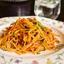 【どっさり野菜パスタでナポリタン】ダイエットにもおススメ