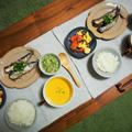 山形県の郷土料理”だし”。夏野菜たっぷりです。