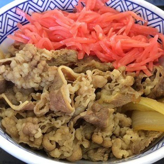 無性に食べたくなって吉野家へ