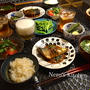 夏のピリ辛・さば味噌定食〜ビール枝豆付き♪