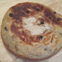 2010年8月25日（水）　Brown ｂread ｆlourでレーズン入りフライパンパン（UKにて）