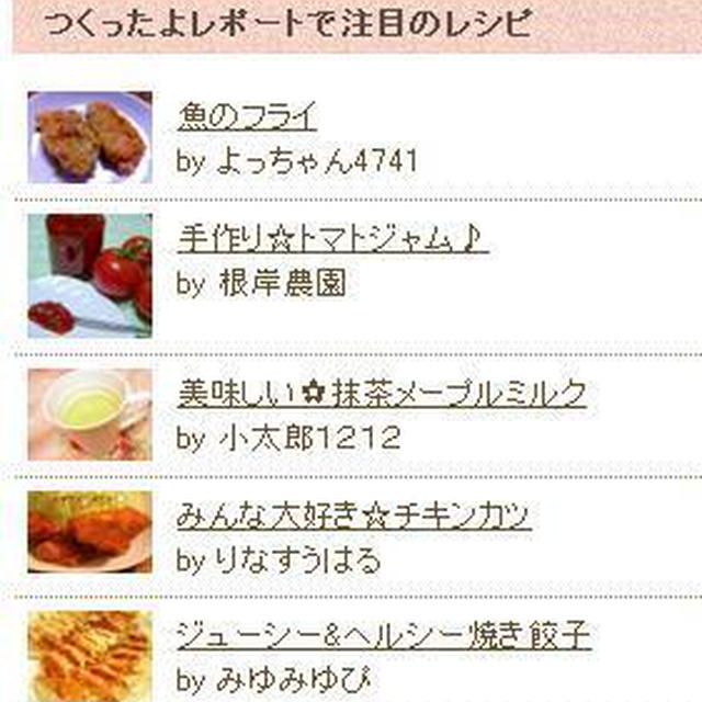 つくったよレポde注目レシピ☆手作り☆トマトジャム♪
