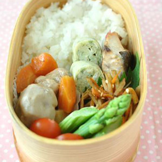 ぶりの塩麹焼きの和風弁当