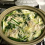 【スープもゴクゴク】お肉と野菜の簡単鍋♪うま塩味♪♪
