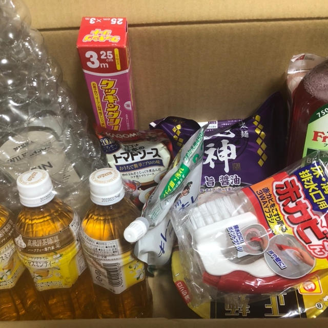 Amazonパントリー　半額クーポンでお得に　購入品届きました