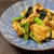 22/06/13　長いもと鶏肉のキムチ炒め