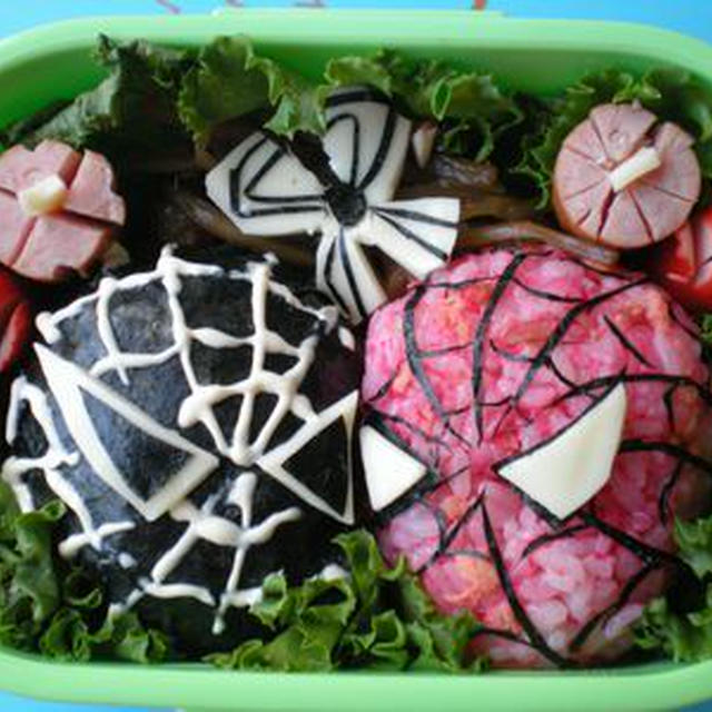 スパイダーマン弁当＆新製品のご案内＆sapporo　city　jazzhair＆makeupショー